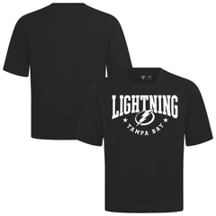 Tampa Bay Lightning Levelwear Luxe Signature Knit T-Shirt - Black T-shirts