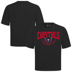 Washington Capitals Levelwear Luxe Signature Knit T-Shirt - Black T-shirts