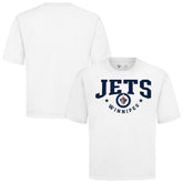 Winnipeg Jets Levelwear Luxe Signature Knit T-Shirt - White T-shirts
