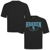 Seattle Kraken Levelwear Luxe Signature Knit T-Shirt - Black T-shirts