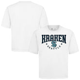 Seattle Kraken Levelwear Luxe Signature Knit T-Shirt - White T-shirts
