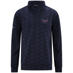 Washington Capitals Levelwear Chameleon Quarter-Zip Sweatshirt - Navy Sweatshirts