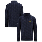 Chicago Blackhawks Levelwear Chameleon Quarter-Zip Sweatshirt - Navy Sweatshirts