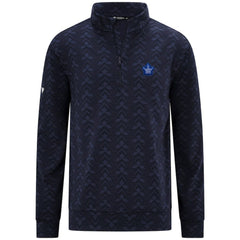Toronto Maple Leafs Levelwear Chameleon Quarter-Zip Sweatshirt - Navy Sweatshirts