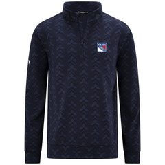 New York Rangers Levelwear Chameleon Quarter-Zip Sweatshirt - Navy Sweatshirts