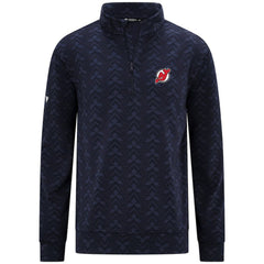 New Jersey Devils Levelwear Chameleon Quarter-Zip Sweatshirt - Navy Sweatshirts
