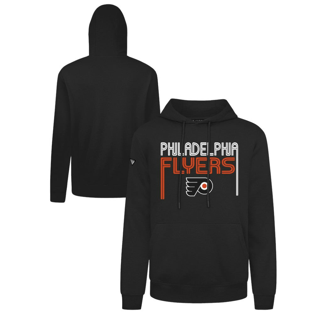 Philadelphia Flyers Levelwear Podium Lanes Hoodie - Black Hoodies