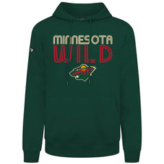 Minnesota Wild Levelwear Podium Lanes Hoodie - Green Hoodies