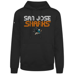 San Jose Sharks Levelwear Podium Lanes Hoodie - Black Hoodies