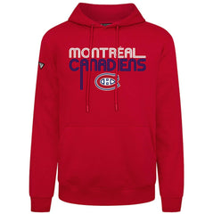 Montreal Canadiens Levelwear Podium Lanes Hoodie - Red Hoodies