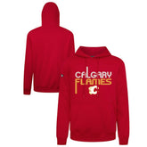 Calgary Flames Levelwear Podium Lanes Hoodie - Red Hoodies