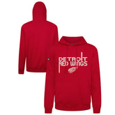 Detroit Red Wings Levelwear Podium Lanes Hoodie - Red Hoodies