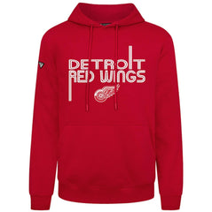 Detroit Red Wings Levelwear Podium Lanes Hoodie - Red Hoodies