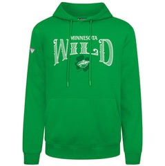 Minnesota Wild Levelwear St. Patrick's Day Podium Hoodie - Green Hoodies
