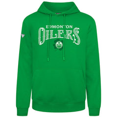 Edmonton Oilers Levelwear St. Patrick's Day Podium Hoodie - Green Hoodies