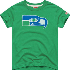 Seattle Seahawks Homage Youth 1976 Tri-Blend T-Shirt - Green for sale