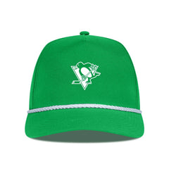 Pittsburgh Penguins Levelwear St. Patrick's Day Gambit Rope Adjustable Hat - Kelly Green Hats