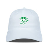 Pittsburgh Penguins Levelwear Matrix Patch Adjustable Hat - White Hats