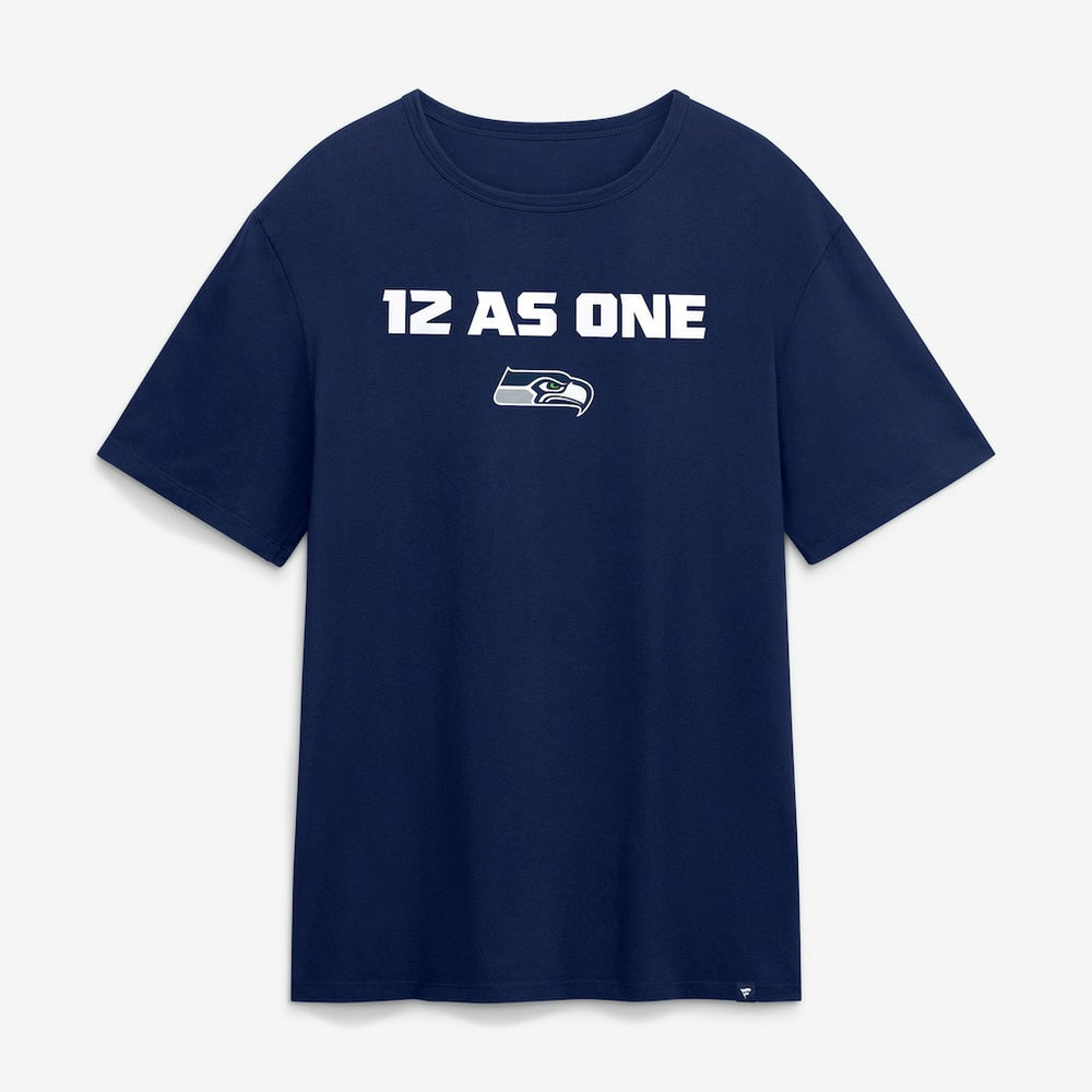 Seattle Seahawks Super Bowl LX 12 as One T-Shirt - College Navy outlet