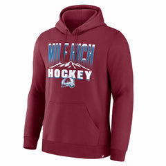 Colorado Avalanche Hometown Graphic Hoodie - Burgundy Hoodies