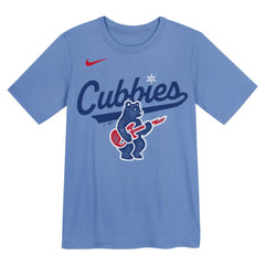 Chicago Cubs Preschool Electric Bear Alternate T-Shirt Light Blue