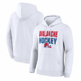 Colorado Avalanche Hometown Graphic Hoodie - White Hoodies