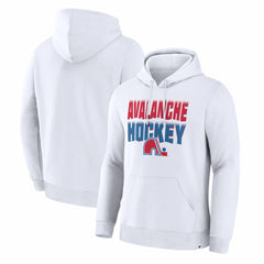 Colorado Avalanche Hometown Graphic Hoodie - White Hoodies