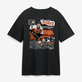 Trevor Zegras Philadelphia Flyers Fresh Ice T-Shirt - Black T-shirts