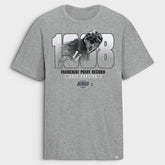 Anze Kopitar Los Angeles Kings Franchise Points Record T-Shirt - Gray T-shirts