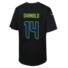 Sam Darnold Seattle Seahawks Youth Super Bowl LX Carbon Fashion Game Jersey - Black online