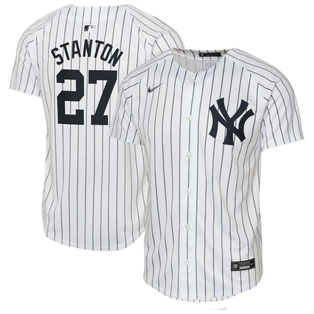 Giancarlo Stanton New York Yankees Youth Home Limited Player Jersey White