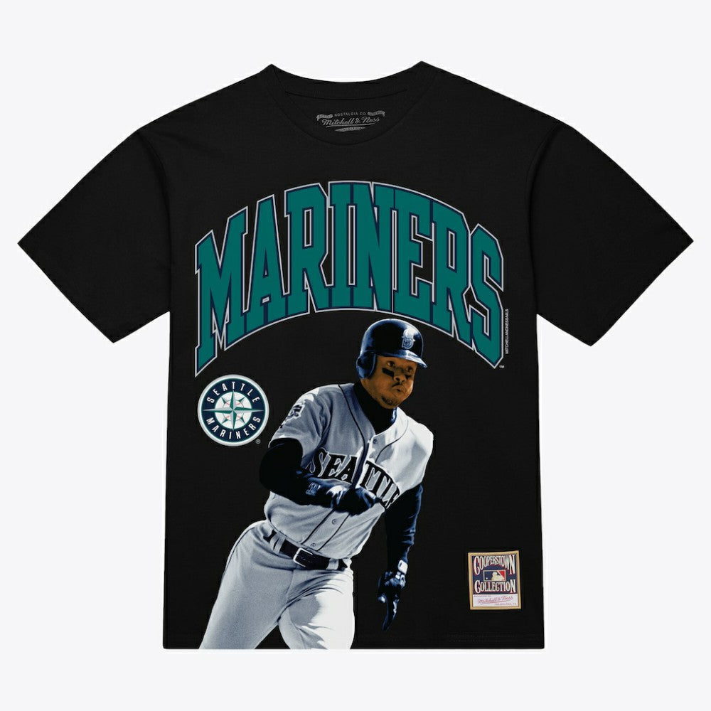 Ken Griffey Jr. Seattle Mariners Photo Arch Player Graphic T-Shirt Black