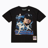 Fernando Valenzuela Los Angeles Dodgers Legendary Collage Player T-Shirt Black