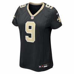 Drew Brees New Orleans Saints Women's Team Game Jersey - Black discount