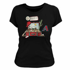 Arizona Diamondbacks Tiny Turnip Women's 2026 Spring Training T-Shirt Black