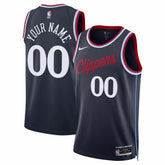 LA Clippers Unisex Swingman Custom Jersey - Icon Edition - Navy discount