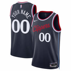 LA Clippers Unisex Swingman Custom Jersey - Icon Edition - Navy discount