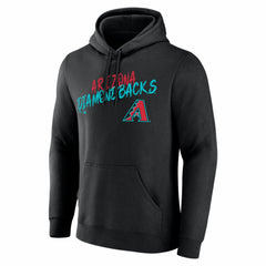 Arizona Diamondbacks Hustle Personalized Name & Number Hoodie Black