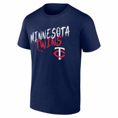 Minnesota Twins Hustle Personalized Name & Number T-Shirt Navy