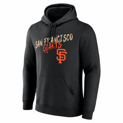San Francisco Giants Hustle Personalized Name & Number Hoodie Black