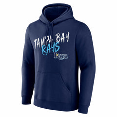 Tampa Bay Rays Hustle Personalized Name & Number Hoodie Navy