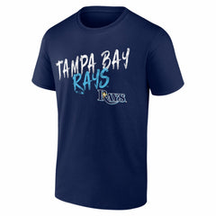 Tampa Bay Rays Hustle Personalized Name & Number T-Shirt Navy