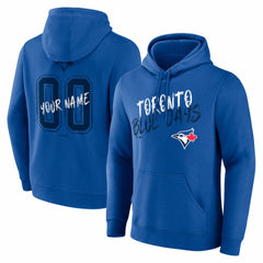 Toronto Blue Jays Hustle Personalized Name & Number Hoodie Royal