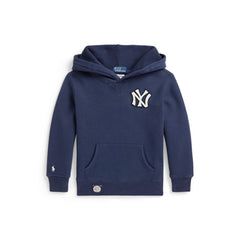 Yankees Polo Ralph Lauren Preschool Fleece Hoodie Navy