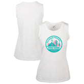 Colorado Rockies Levelwear Women's Macy Spring Training Badge Bold Tank Top White