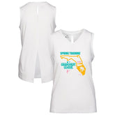 Baltimore Orioles Levelwear Women's 2026 Spring Training Paisley Ball Bold Tank White
