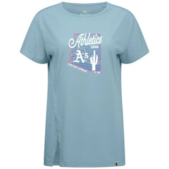 Athletics Levelwear Women's Influx Spring Training Sunrise Bold T-Shirt Blue