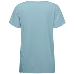 Chicago Cubs Levelwear Women's Influx Spring Training Sunrise Bold T-Shirt Blue