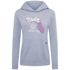 Miami Marlins Levelwear Women's Relay Spring Training Sunrise Bold Hoodie Light Blue