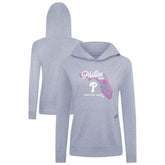 Philadelphia Phillies Levelwear Women's Relay Spring Training Sunrise Bold Hoodie Light Blue